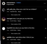 Comments on miwuscience's post