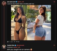 Some spam of Sophie Rain in 2025