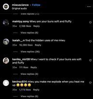 Comments on miwuscience's post